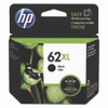 HP 62XL, (C2P05AN) High-Yield Black Original Ink Cartridge