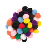 Pom Pons, Bright Hues, 1", 50 Per Pack, 12 Packs Pom Pons, Bright Hues, 1", 50 Per Pack, 12 Packs