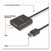 HDMI to VGA Audio/Video Adapter, 6", Black