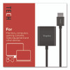 HDMI to VGA Audio/Video Adapter, 6", Black