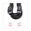 DisplayPort Cable, 10 ft, Black