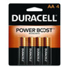 Power Boost CopperTop Alkaline AA Batteries, 4/Pack