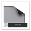 Studio Series Polyester Desk Mat, 27.5 x 11.8, Mid Gray