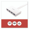 USB 2.0 Hubs, 4-Port, White