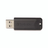 PinStripe USB 3.2 Flash Drive, 64 GB, Black