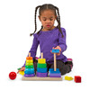 Geometric Stacker Toddler Toy, 25 Pieces