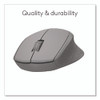 M330 Silent Plus Mouse, 2.4 GHz Frequency/33 ft Wireless Range, Right Hand Use, Gray