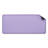 Studio Series Polyester Desk Mat, 27.5 x 11.8, Lavender