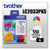 LC2033PKS Innobella High-Yield Ink, 550 Page-Yield, Cyan/Magenta/Yellow LC2033PKS Innobella High-Yield Ink, 550 Page-Yield, Cyan/Magenta/Yellow