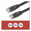 CAT6 Ethernet Cable, 50 ft, Black