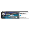 HP 990X, (M0J89AN) High-Yield Cyan Original PageWide Cartridge