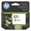 HP 63XL, (F6U63AN) High-Yield Tri-Color Original Ink Cartridge