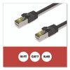 CAT7 Ethernet Cable, 10 ft, Black
