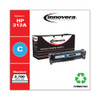 Remanufactured Cyan Toner, Replacement for 312A (CF381A), 2,700 Page-Yield