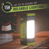Pro Series Work Light, Rechargeable Lithium Ion/3 AA Batteries (Included), Gray/Green
