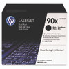 HP 90X, (CE390X-D) 2-Pack High-Yield Black Original LaserJet Toner Cartridges