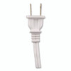 Indoor Extension Cord, 15 ft, 13 A, White Indoor Extension Cord, 15 ft, 13 A, White