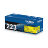TN223Y Toner, 1,300 Page-Yield, Yellow