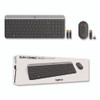 MK470 Slim Wireless Keyboard and Mouse Combo, 2.4 GHz/33 ft Wireless Range, Graphite