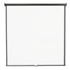 Wall or Ceiling Projection Screen, 84 x 84, White Matte Finish