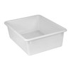 Double Stowaway® Tray Only, White, Pack of 3 Double Stowaway® Tray Only, White, Pack of 3