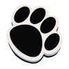 Magnetic Whiteboard Eraser, Black Paw, Pack of 6