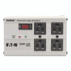 Isobar Surge Protector with Diagnostic LEDs, 4 AC Outlets, 6 ft Cord, 3,330 J, Light Gray