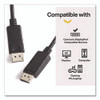 DisplayPort Cable, 6 ft, Black