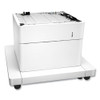 J8J91A LaserJet Paper Feeder and Cabinet, 550 Sheet Capacity