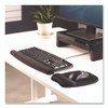Memory Foam Mouse Pad with Wrist Rest, 7.93 x 9.25, Black