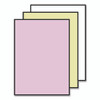 Fast Pack Carbonless 3-Part Paper, 8.5 x 11, Pink/Canary/White, 500 Sheets/Ream, 5 Reams/Carton