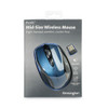 Pro Fit Mid-Size Wireless Mouse, 2.4 GHz Frequency/30 ft Wireless Range, Right Hand Use, Sapphire Blue