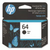 HP 64, (N9J90AN) Black Original Ink Cartridge