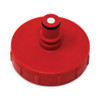 HYGEN PULSE Cleaning System Replacement Bottle Cap, Plastic, 2" Diameter x 1.75" h, Red