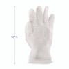 General Purpose Vinyl Gloves, Powder/Latex-Free, 2.6 mil, Large, Clear, 100/Box, 10 Boxes/Carton