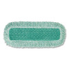 Dust Pad with Fringe, Microfiber, 18" Long, Green