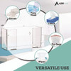 Acrylic Glove Dispenser, Single Box Capacity, 10.2 x 3.5 x 5.3, Clear