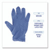 Disposable General-Purpose Nitrile Gloves, Medium, Blue, 4 mil, 100/Box