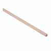 Handle/Deck Mops, #20 White Cotton Head, 54" Natural Wood Handle