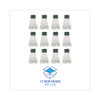 Loop End Rayon Mop Head, Rayon, Medium, 14 oz, White, Dozen