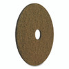 Black Diamond 1500 Grit Diamond Pad, 20" Diameter, Black/Yellow, 2/Carton