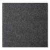 EcoStep Wiper Mat, Rectangular, 36 x 48, Charcoal