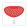 Deodorizing Urinal Screen, Cherry Scent, Red, Dozen