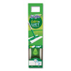 Sweeper Mop, 10 x 4.8 White, Cloth Head, 46" Green/Silver Aluminum/Plastic Handle, 6/Carton