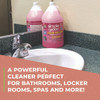 Clean Building Bathroom Cleaner Concentrate, Unscented, 1 gal Bottle, 2/Carton
