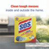 Steel Wool Soap Pad, Steel, 4/Box, 24 Boxes/Carton