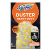Heavy Duty Dusters Refill, Dust Lock Fiber, Yellow, 6/Box