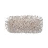 Mop Head, Dust, Cotton, 12 x 5, White