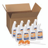 Fabric Refresher Spray, Fresh Clean Scent, (8) 32 oz Bottles and (2) Trigger Sprayers/Carton