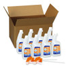 Fabric Refresher Spray, Fresh Clean Scent, (8) 32 oz Bottles and (2) Trigger Sprayers/Carton
